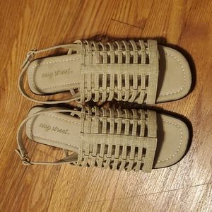 Easy street sandals, womens size 10
